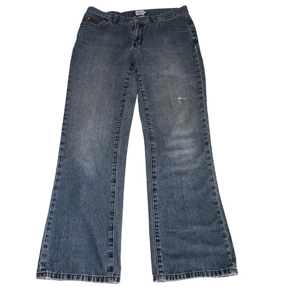 Vintage Calvin Klein Mid Rise Straight Leg Jeans Women's 10 | Blue Denim - Picture 1 of 13
